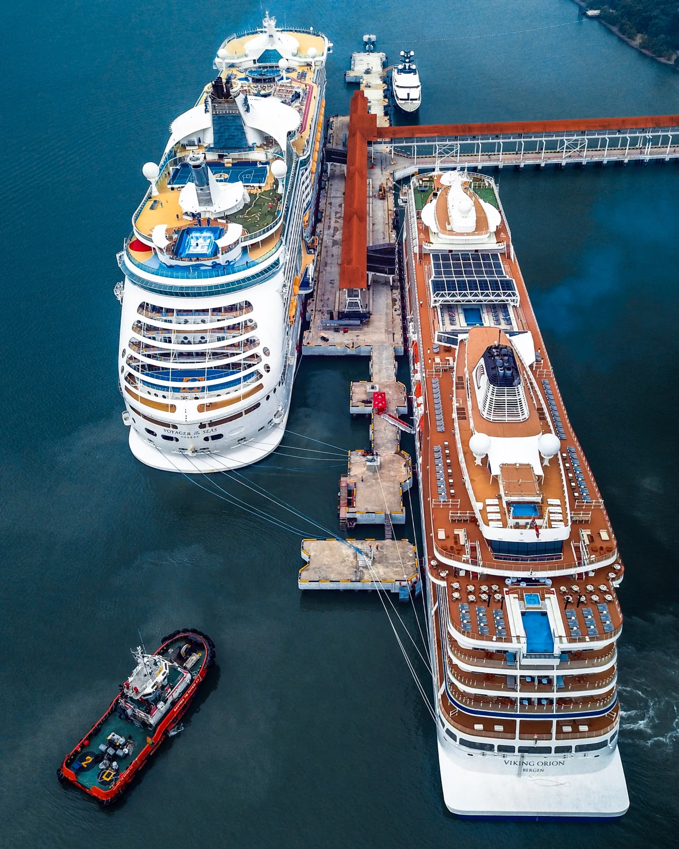 The TideBridge founders' maritime background